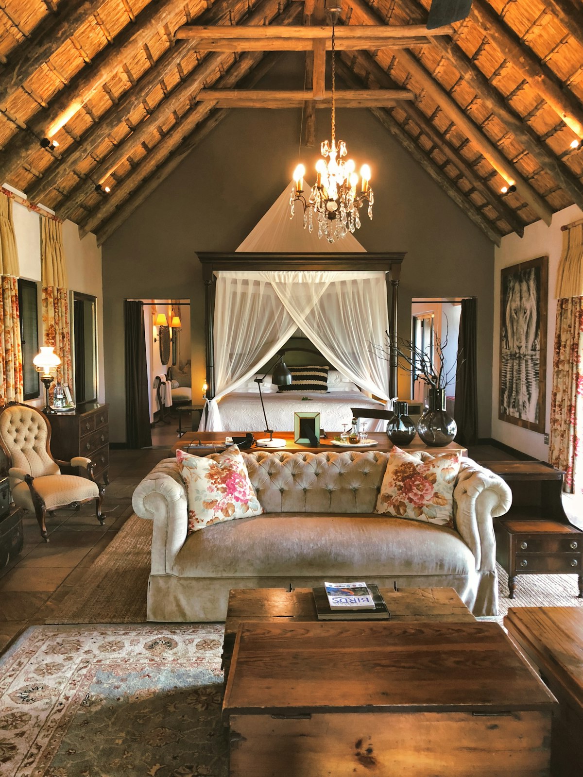 Luxury safari lodge in South Africa